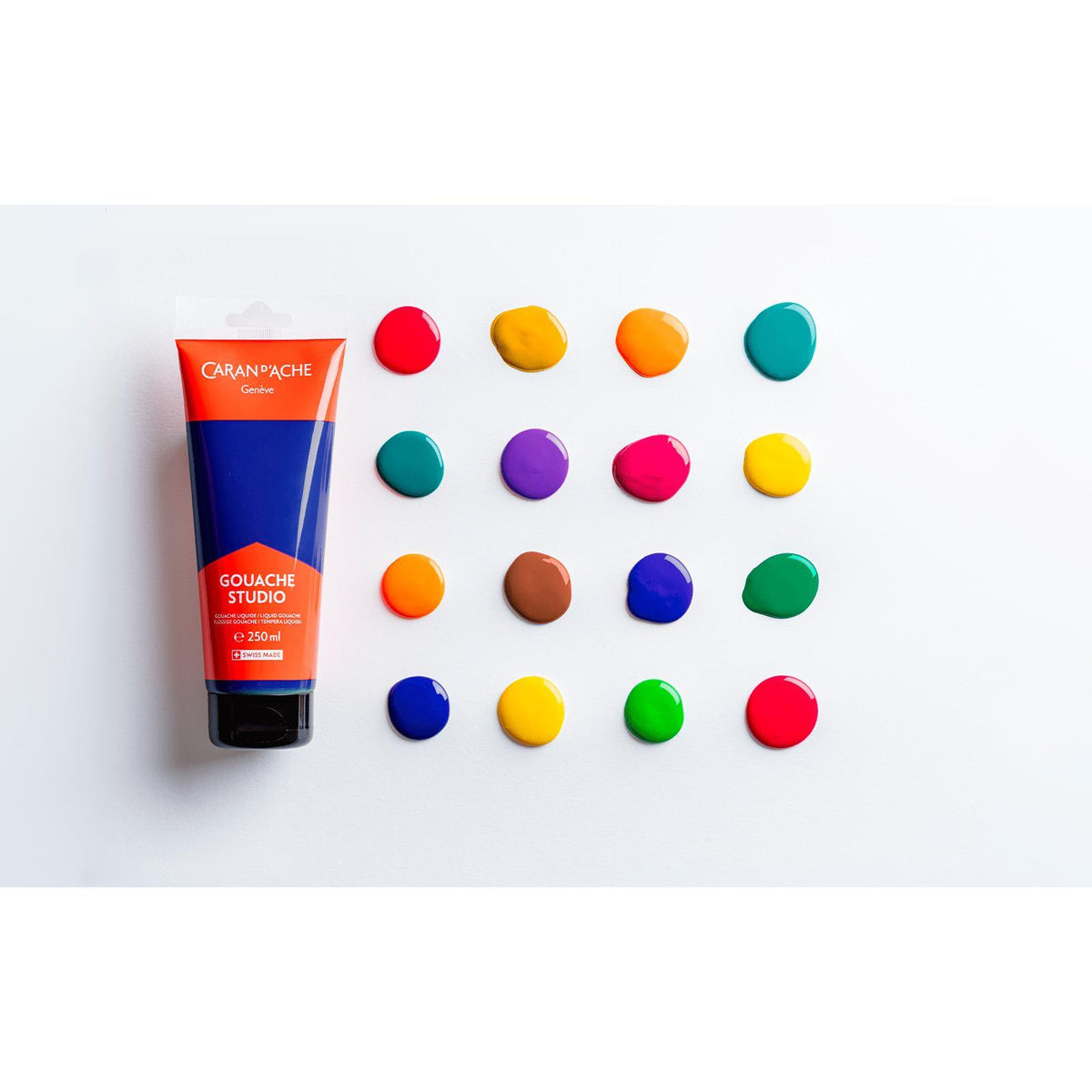 Tube 450 ml Gouache Studio Orange