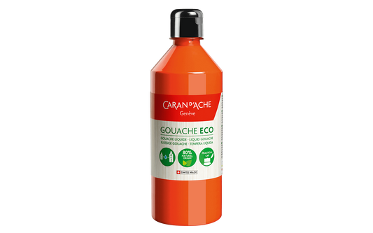 GOUACHE ECO 500 ml Orange Fluo