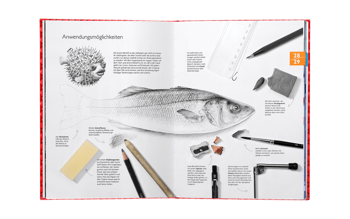 LIBRO ATELIER DE CARAN D'ACHE Versione Tedesca
