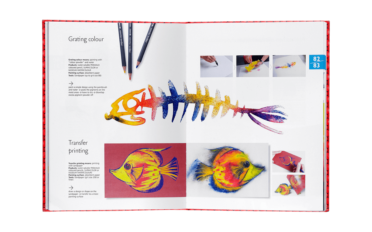 BUCH ATELIER VON CARAN D’ACHE englische Fassung