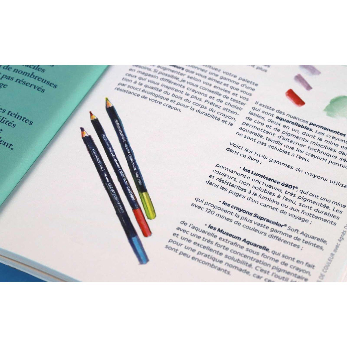 Livre « Dessiner aux crayons de couleurs avec Agnès Decourchelle » Version Française