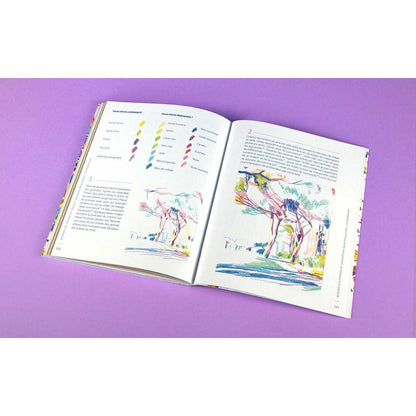 Livre « Dessiner aux crayons de couleurs avec Agnès Decourchelle » Version Française