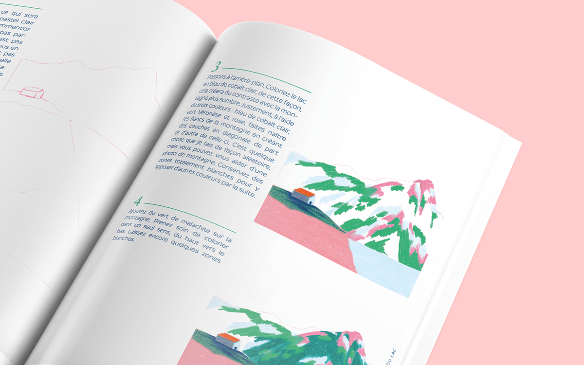 " Le Pastel avec Beya Rebaï " BOOK French Edition