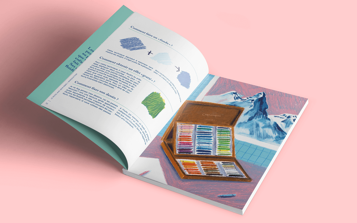 " Le Pastel avec Beya Rebaï " BOOK French Edition
