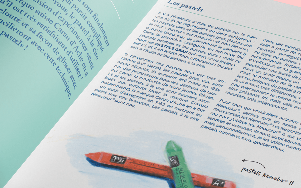 " Le Pastel avec Beya Rebaï " BOOK French Edition