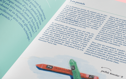 " Le Pastel avec Beya Rebaï " BOOK French Edition