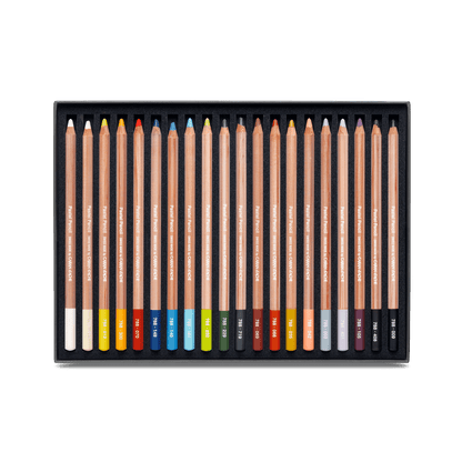 PASTEL PENCILS – Sortiment mit 20 Farben