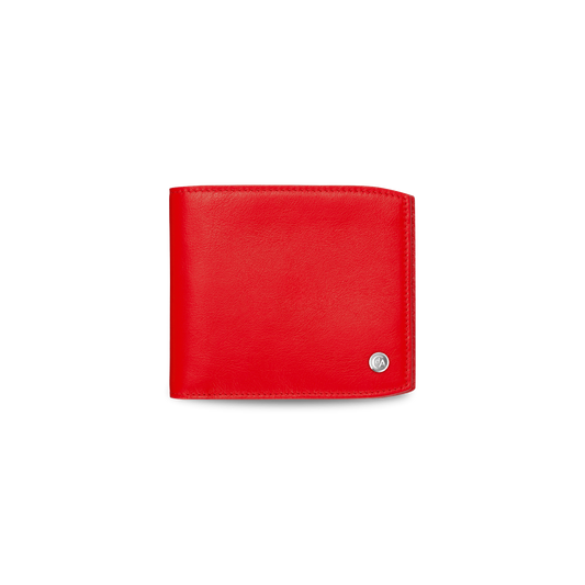Portafoglio 8 Carte LÉMAN Rosso