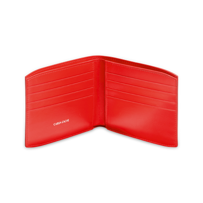 Banknoten-Etui für 8 Kreditkarten LÉMAN Rot