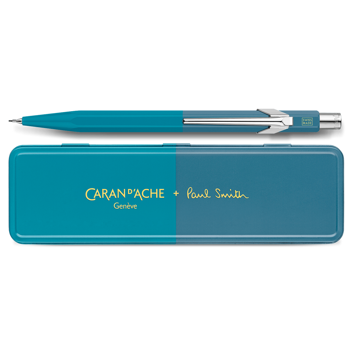 849™ PAUL SMITH Cyan Blue and Steel Blue Mechanical Pencil - Limited Edition