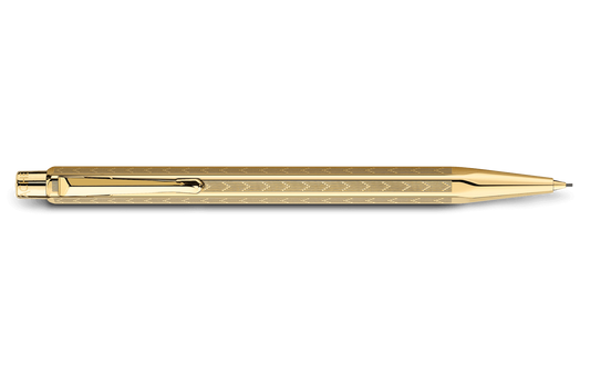 Gilded ECRIDOR™ CHEVRON Mechanical Pencil