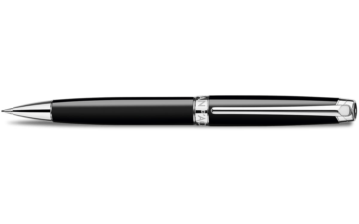 Minenhalter LÉMAN™ EBONY SCHWARZ versilbert und rhodiniert