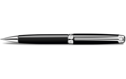 Minenhalter LÉMAN™ EBONY SCHWARZ versilbert und rhodiniert