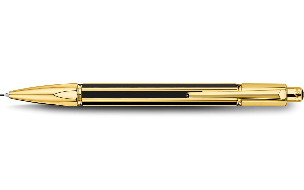 Porte-Mine VARIUS™ CHINA BLACK Plaqué Or