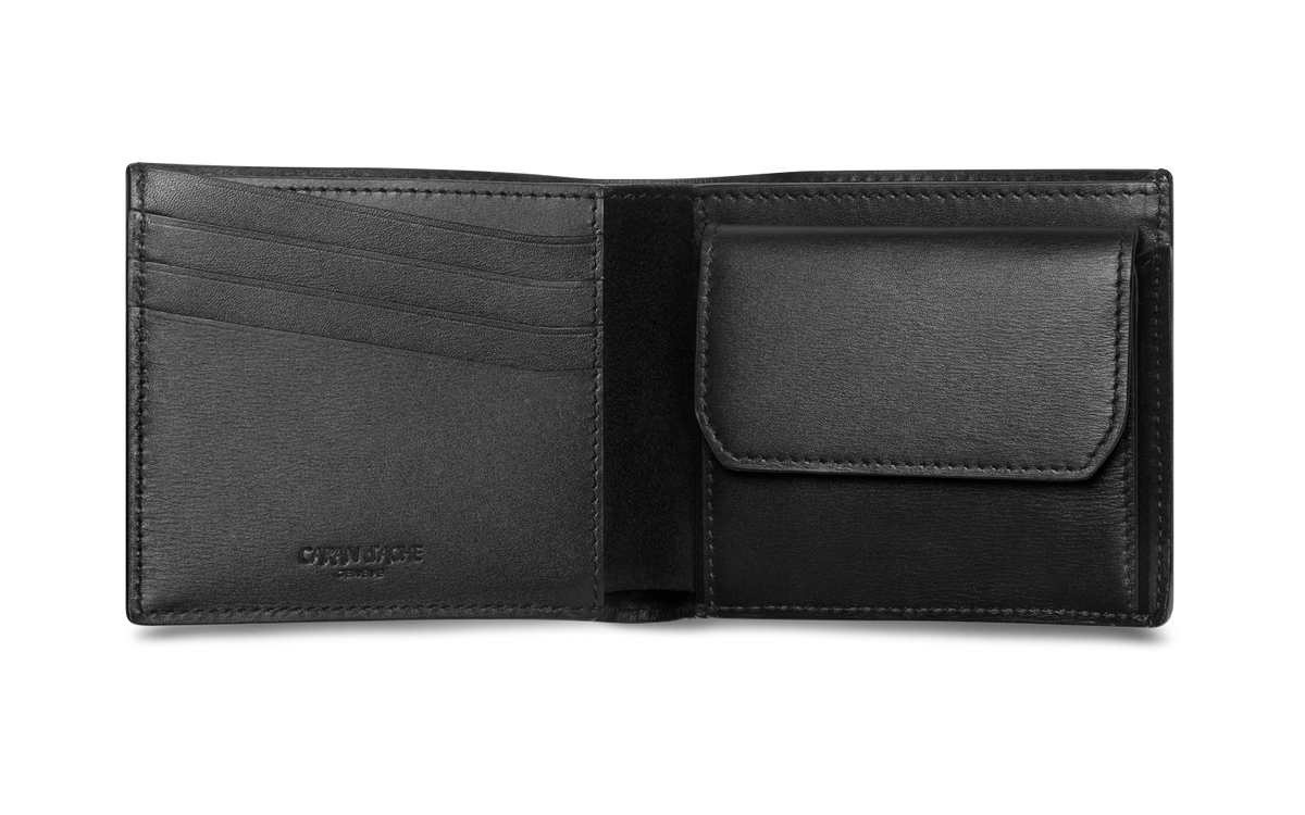 Portafoglio/portamonete 4 carte Nero