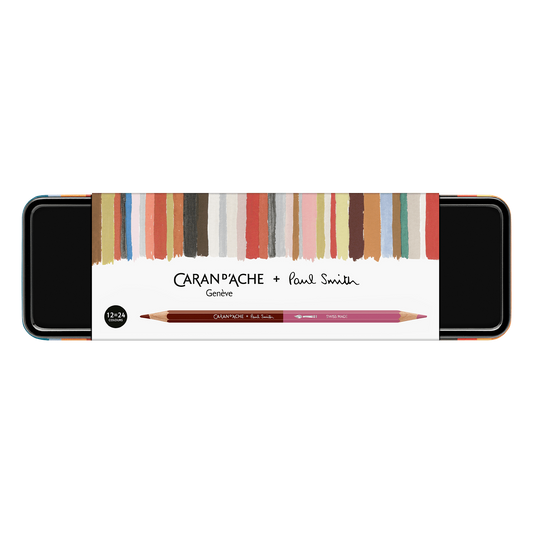 Set 12 Coloured Pencils Bicolor & 1 Brush Paul Smith