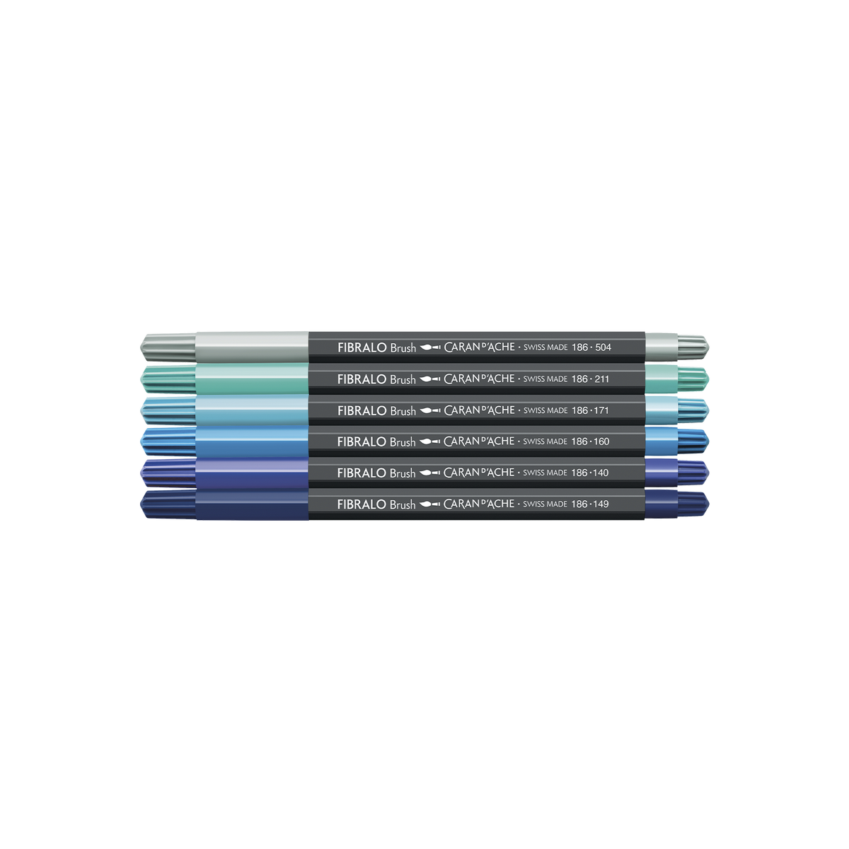 Set 6 Feutres Fibralo™ Brush Marine