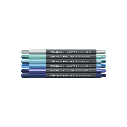 Set 6 Feutres Fibralo™ Brush Marine