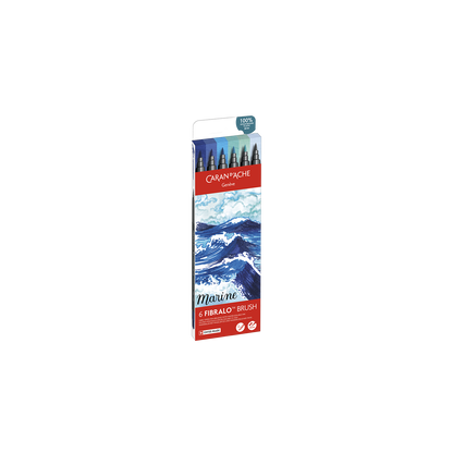 Set 6 Feutres Fibralo™ Brush Marine
