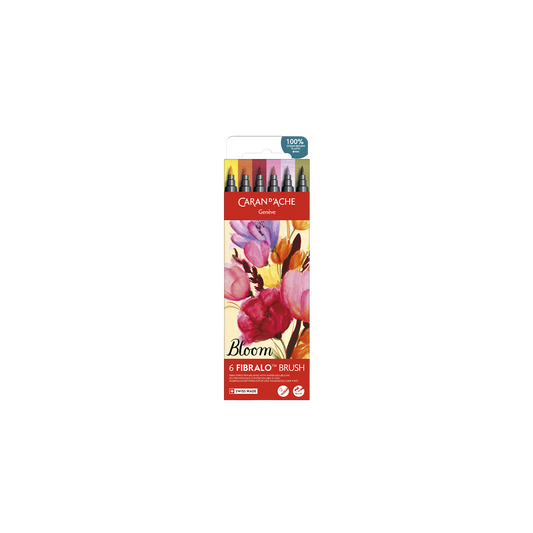 Set 6 Fibre-tipped Pens Fibralo™ Brush Bloom
