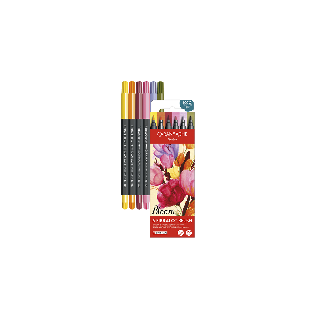Set 6 Feutres Fibralo™ Brush Bloom