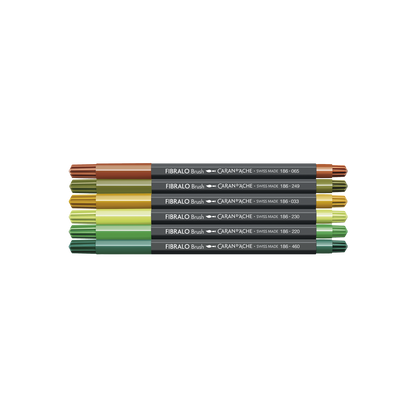 Set 6 Feutres Fibralo™ Brush Botanic