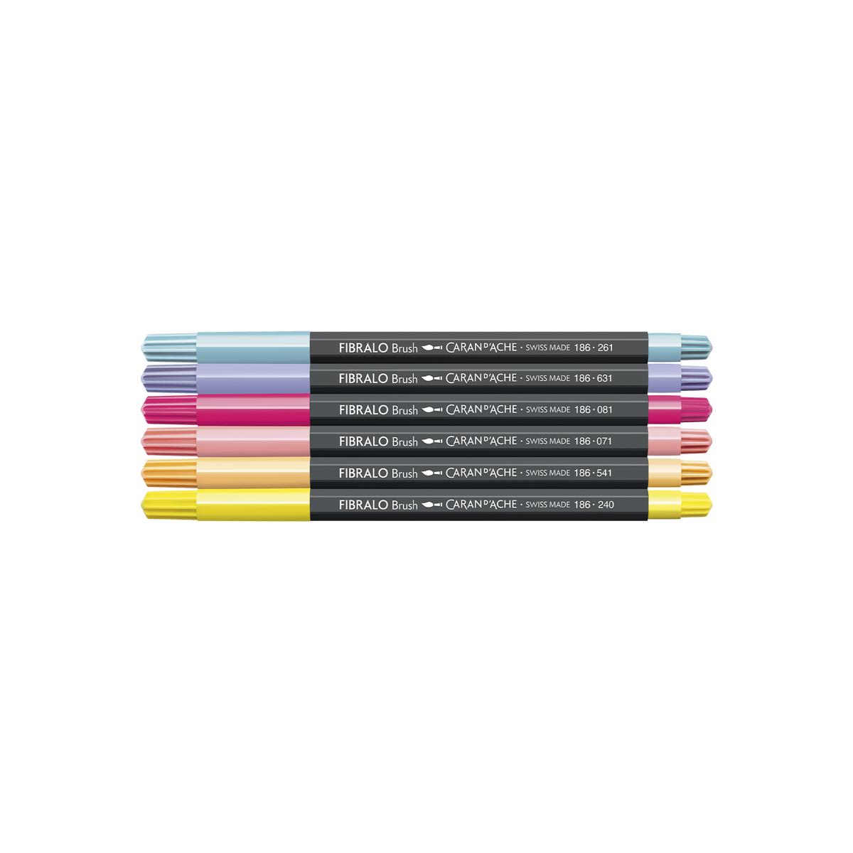 Set 6 Feutres Fibralo™ Brush Manga Shojo