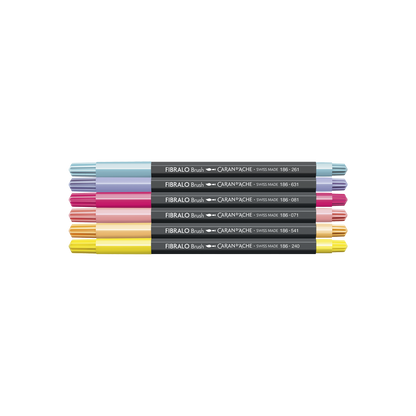 Set 6 Feutres Fibralo™ Brush Manga Shojo