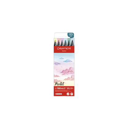 Set 6 Fasermaler Fibralo™ Brush Pastel