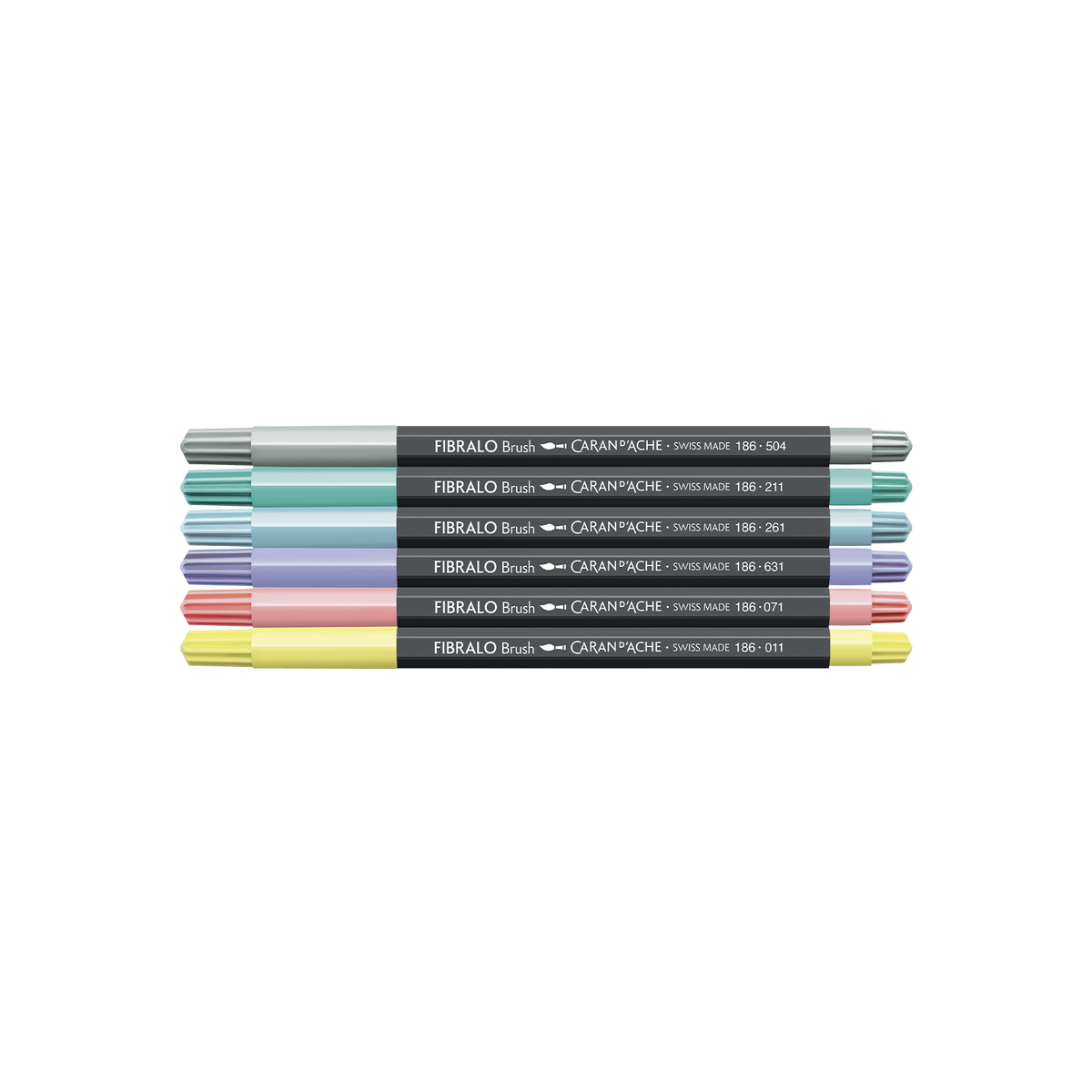 Set 6 Fasermaler Fibralo™ Brush Pastel