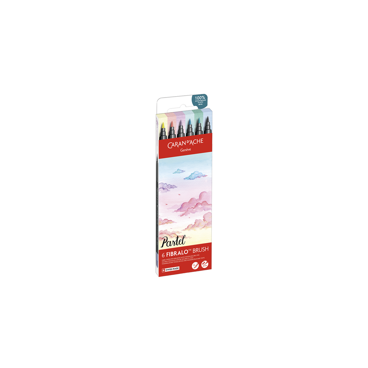 Set 6 Fasermaler Fibralo™ Brush Pastel