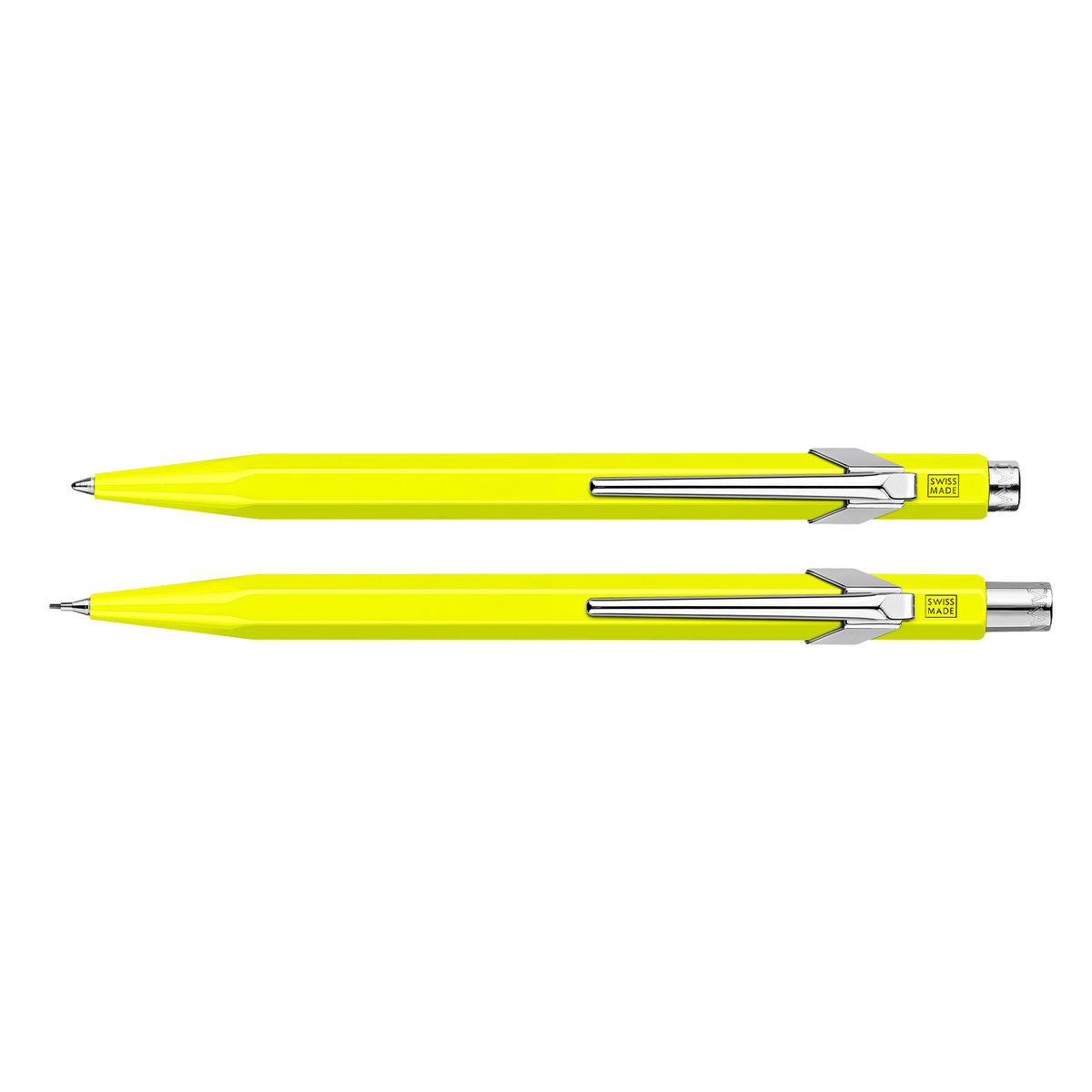 Set 849™ FLUO Gelb Kugelschreiber + Minenhalter