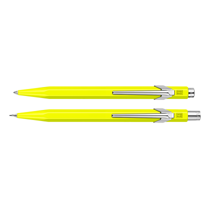 Set 849™ FLUO Gelb Kugelschreiber + Minenhalter