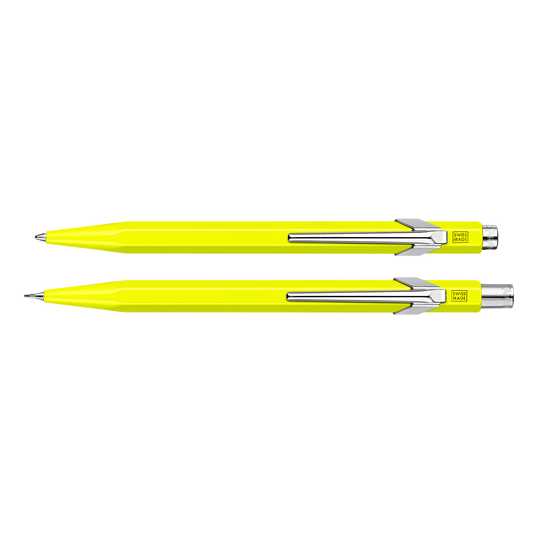 Set 849™ FLUO Yellow Ballpoint Pen + Mechanical Pencil