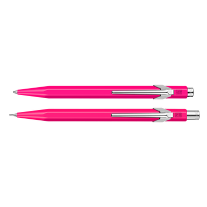 Set 849™ FLUO Pink Ballpoint Pen + Mechanical Pencil