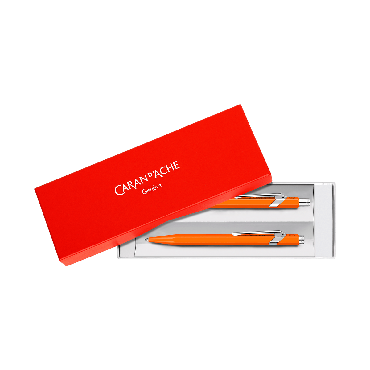 Set 849™ FLUO Orange Stylo Bille + Porte-Mine