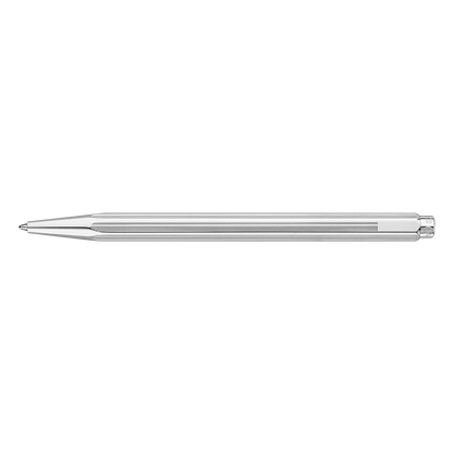 Set Ballpoint Pen Ecridor™ Paul Smith Grey Silver & Black Leather Case