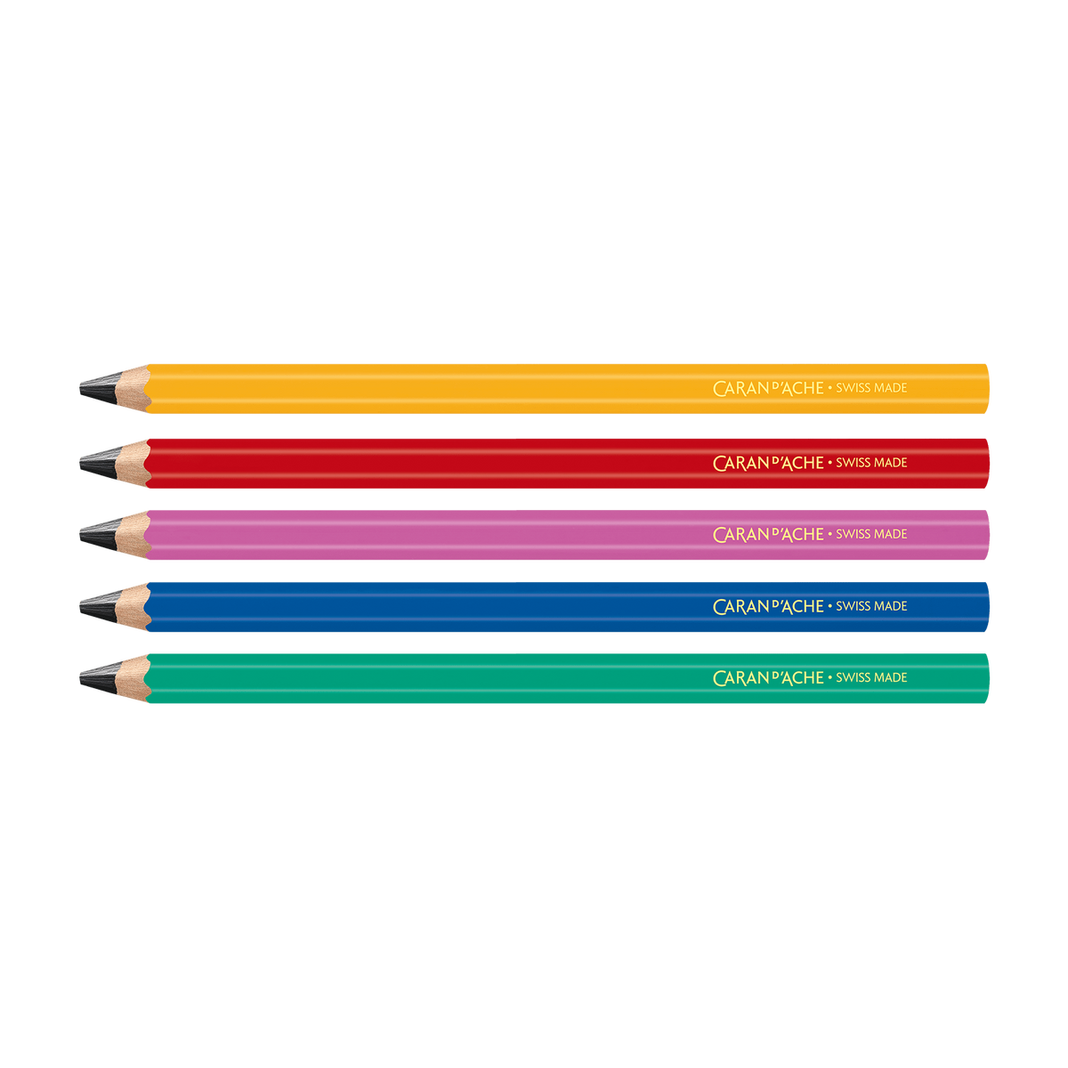 Set di 5 matite MAXI in grafite HB COLOUR TREASURE – Edizione limitata