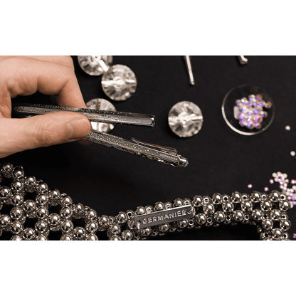 Set ECRIDOR™ GERMANIER Penna a Sfera Platinata e Astuccio in Cuoio – Edizione Speciale