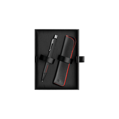 Set ECRIDOR RACING Portamine e Astuccio in Cuoio