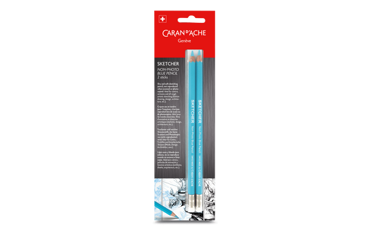 Matita per schizzi / Non-Photo Blue Pencil - Confezione da 2 pezzi