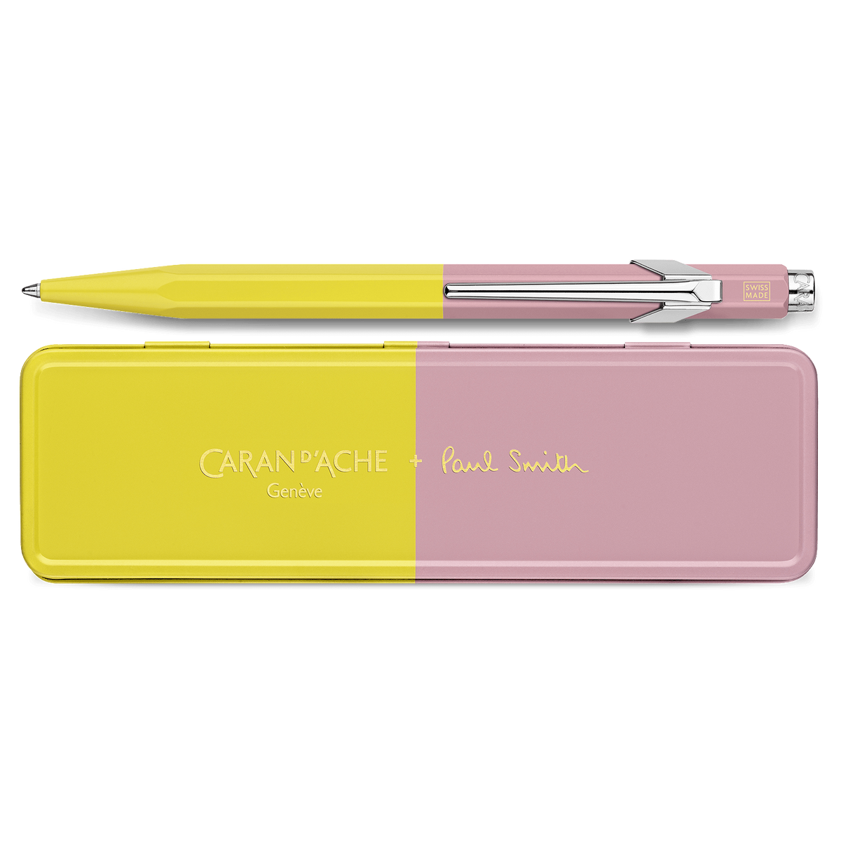 Kugelschreiber 849™ PAUL SMITH Chartreuse Yellow & Rose Pink Sonderedition
