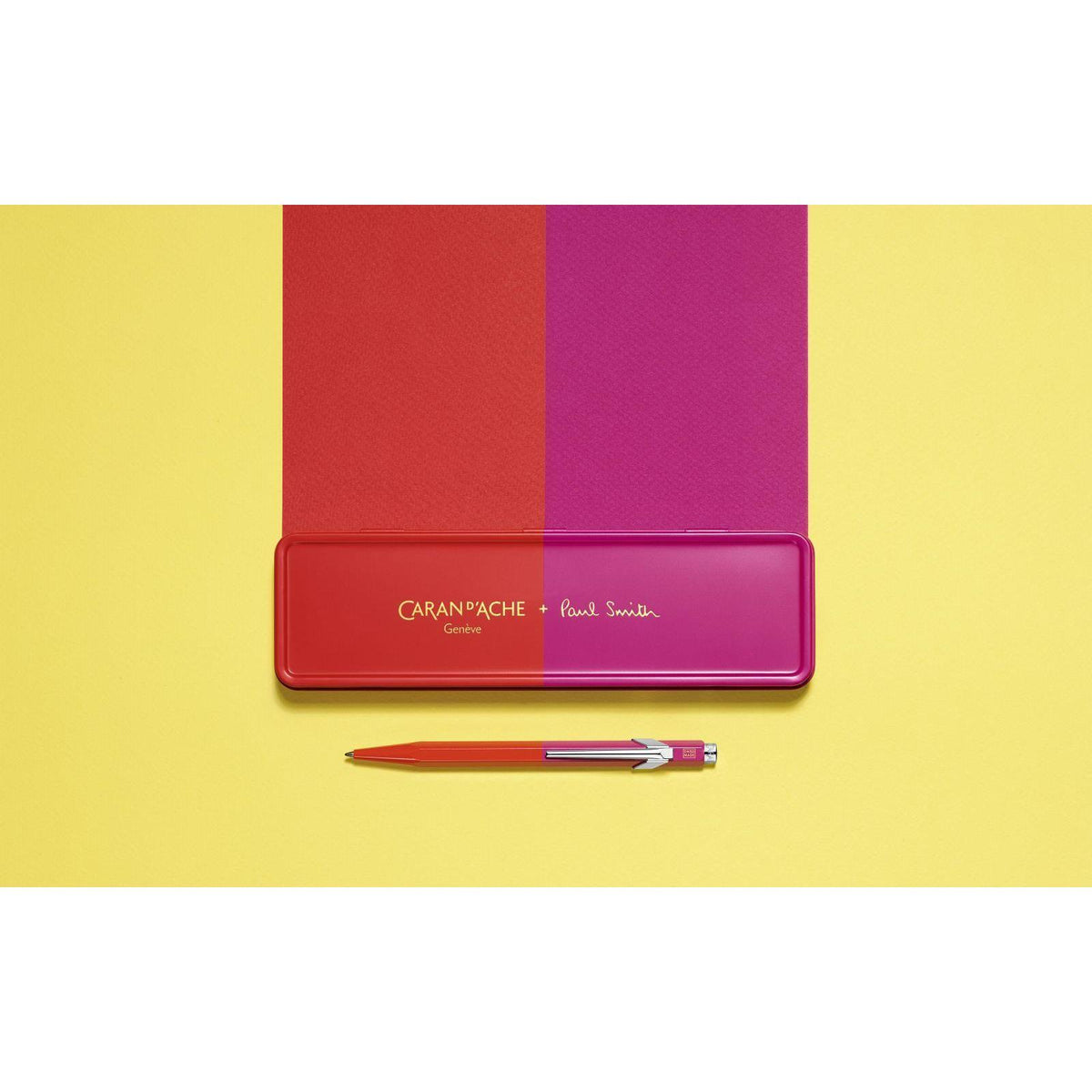 Kugelschreiber 849™ PAUL SMITH Chartreuse Yellow & Rose Pink Sonderedition