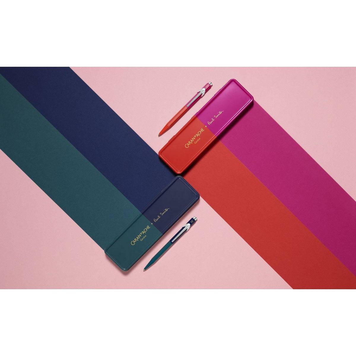 Kugelschreiber 849™ PAUL SMITH Chartreuse Yellow & Rose Pink Sonderedition