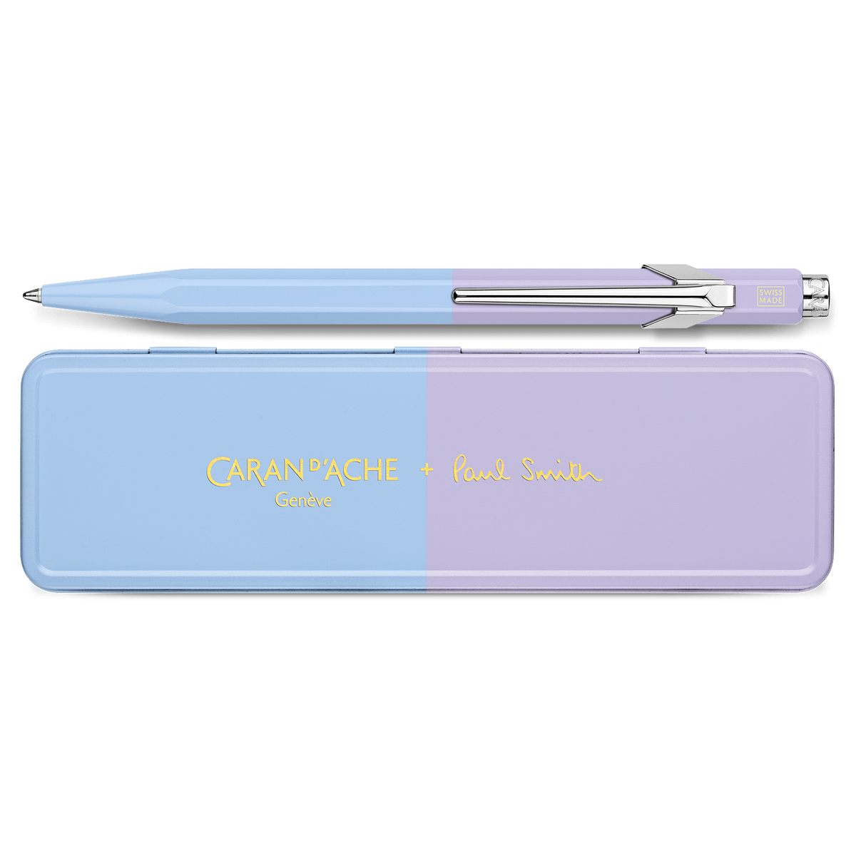 Stylo Bille 849™ PAUL SMITH Sky Blue & Lavender Purple Édition Spéciale