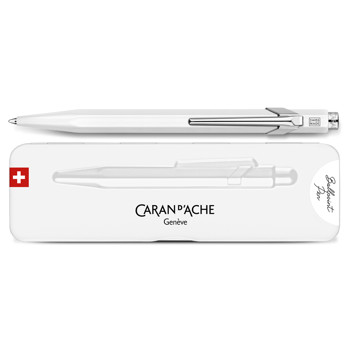Kugelschreiber 849™ POPLINE weiß mit Etui
