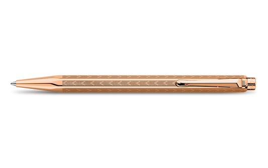 Stylo Bille ECRIDOR™ CHEVRON Doré Rose