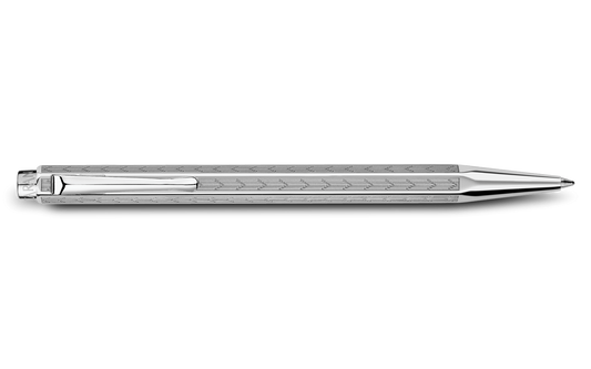 Platinum-Coated ECRIDOR™ CHEVRON Ballpoint Pen