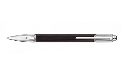 Silver-Plated and Rhodium-Coated VARIUS™ EBONY Ballpoint Pen