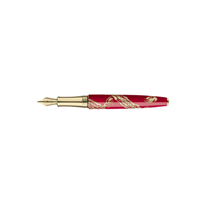 Füllfederhalter rote DRACHE limitierte Edition